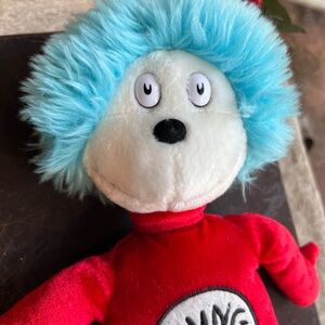 Dr. Seuss Red and Blue Thing 2 plush